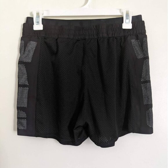 Alexander Wang x H&M Black Mesh Logo Shorts, Size 6 - Picture 9 of 11